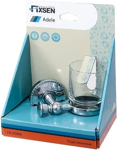 Стакан Fixsen Adele хром FX-55006 Стакан Fixsen Adele хром FX-55006
