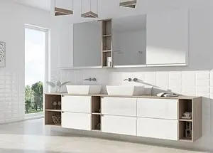 Шкаф-зеркало Cersanit Moduo 60 белый SB-LS-MOD60/Wh, 3