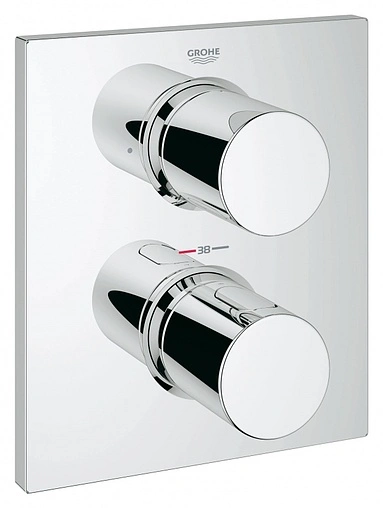 Термостат для 3 потребителей Grohe Grohtherm F хром 27618000