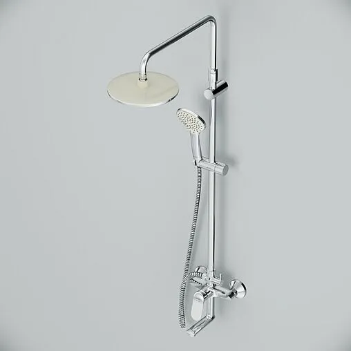 Душевая система со смесителем для ванны Am.Pm Sunny хром F0785C900 Душевая система со смесителем для ванны Am.Pm Sunny хром F0785C900