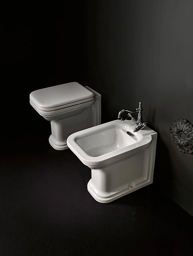 Унитаз приставной Kerasan Waldorf белый 411801