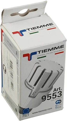 Головка термостатическая M30x1.5 Tiemme белый 9550025