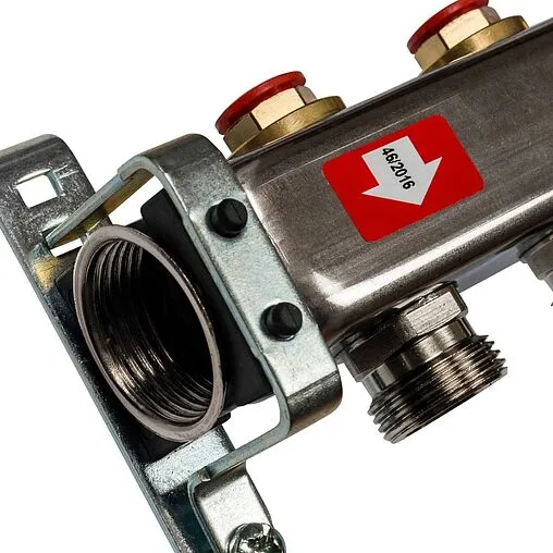 Группа коллекторная без расходомеров 4 отвода 1&quot;в/в x ¾&quot;ек Stout SMS 0922 000004