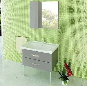 Тумба-умывальник подвесная Comforty Рим 80 серый Тумба-умывальник подвесная Comforty Рим 80 серый, 4