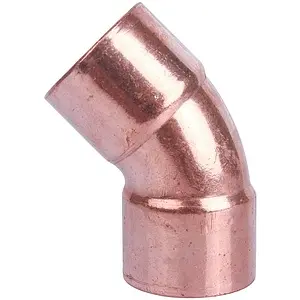 Отвод пайка однораструбный 28мм угол 45° Sanha 5041 1504128 Отвод пайка однораструбный 28мм угол 45° Sanha 5041 1504128, 2