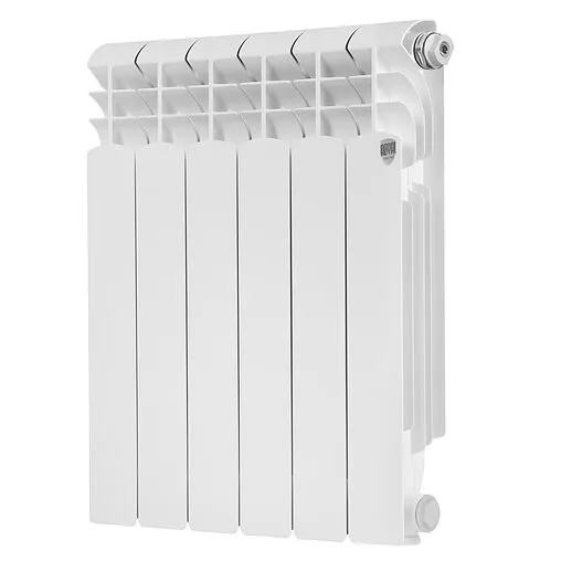 Радиатор биметаллический 6 секций Royal Thermo MONOBLOCK B Bianco Traffico RTBM50006 Радиатор биметаллический 6 секций Royal Thermo MONOBLOCK B Bianco Traffico RTBM50006