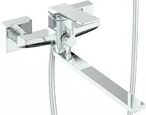 Смеситель для ванны с длинным изливом SMARTsant Лофт хром SM253512AA, 1