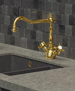 Смеситель для кухни Omoikiri Tokigawa AB античная латунь 4994257 Смеситель для кухни Omoikiri Tokigawa AB античная латунь 4994257, 3