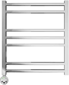 Полотенцесушитель электрический лесенка Lemark Unit П7 600х500 полированная сталь LM45607E, 1