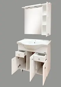 Тумба-умывальник напольная Comforty Сочи 85 белый 00004134639CF Тумба-умывальник напольная Comforty Сочи 85 белый 00004134639CF, 4