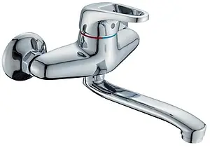 Смеситель для кухни настенный Gross Aqua Optima хром 4548511-20S, 1