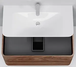 Тумба под умывальник подвесная Am.Pm Sensation 100 орех M30FHX1002NF Тумба под умывальник подвесная Am.Pm Sensation 100 орех M30FHX1002NF, 5