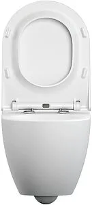 Унитаз подвесной безободковый Cersanit Brasko Smart Clean On DPL EO slim LP белый 64824 Унитаз подвесной безободковый Cersanit Brasko Smart Clean On DPL EO slim LP белый 64824, 3