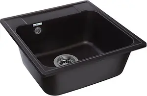 Мойка кухонная GranFest Quarz GF-Z48 черный Мойка кухонная GranFest Quarz GF-Z48 черный, 1