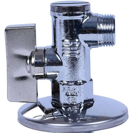 Кран шаровый угловой с фильтром ½&quot;н x ⅜&quot;н Bugatti Minnesota 08710004