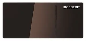 Клавиша смыва для унитаза Geberit Sigma 70 115.630.SQ.1 стекло/умбра, 1