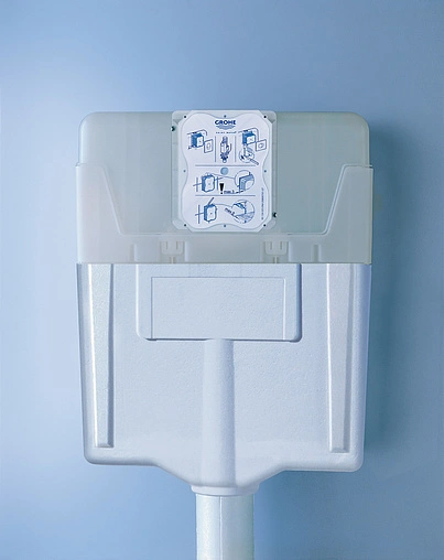 Смывной бачок скрытого монтажа Set 2 в 1 Grohe GD2 38895000 с кнопкой хром