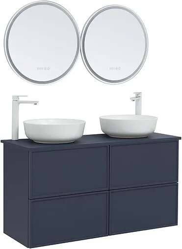 Тумба-умывальник Aquanet Арт 60 маренго 00313264+00306390