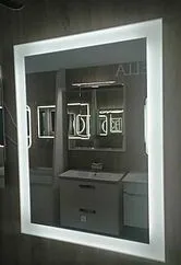 Зеркало с подсветкой Continent Success Led 80x120 белый