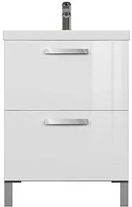 Тумба-умывальник Cersanit Melar 60 белый 64128+, 4