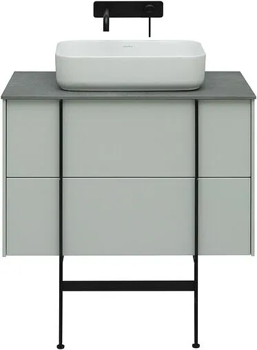 Тумба-умывальник подвесная Allen Brau Reality 80 папирус 1.32005.PWM+