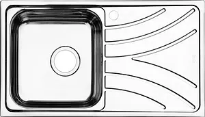 Мойка кухонная IDDIS Arro 78 L хром ARR78PLi77K, 1