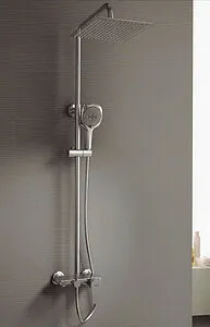 Душевая система со смесителем для ванны D&K Rhein.Reisling хром DA1273701B03 Душевая система со смесителем для ванны D&K Rhein.Reisling хром DA1273701B03, 3