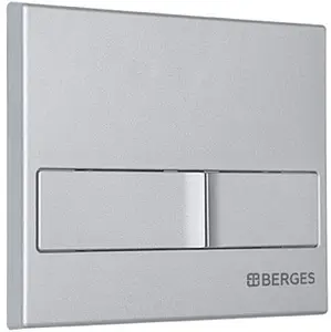 Клавиша смыва для унитаза BERGES Novum L2 040012 хром матовый Клавиша смыва для унитаза BERGES Novum L2 040012 хром матовый, 3