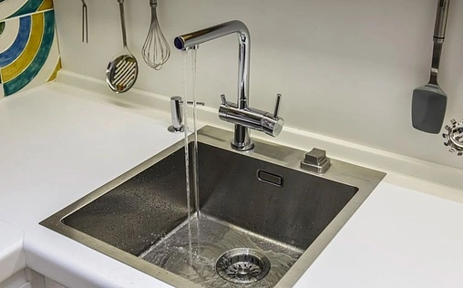 Смеситель для кухни с подключением к фильтру Omoikiri Nagano-C хром 4994146