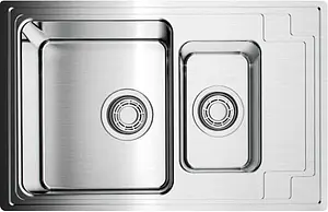 Мойка кухонная Omoikiri Mizu 78-2-IN нержавеющая сталь 4973731 Мойка кухонная Omoikiri Mizu 78-2-IN нержавеющая сталь 4973731, 1
