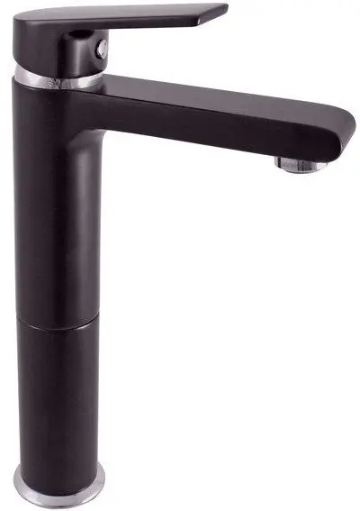 Смеситель для раковины Rav Slezak Colorado чёрный матовый/хром CO130.5CMATC Смеситель для раковины Rav Slezak Colorado чёрный матовый/хром CO130.5CMATC, 1