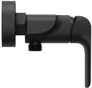 Смеситель для душа Ravak Flat чёрный матовый X070177, 3