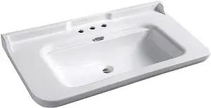 Раковина Kerasan Waldorf 120 белый 4144K1bi/cr*3 Раковина Kerasan Waldorf 120 белый 4144K1bi/cr*3, 1