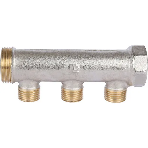 Коллектор распределительный проходной 3 отвода 1&quot;в/н x ½&quot;к Luxor CP 423 68533401