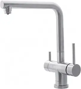 Смеситель для кухни с подключением к фильтру Swedbe Selene Plus нержавеющая сталь 8145, 1