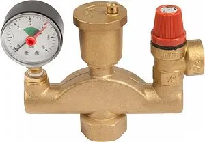 Группа безопасности котла до 50 кВт 1&quot; 3 бар UniPump 43580, 3