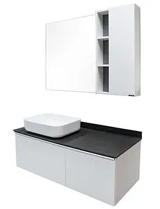 Тумба-умывальник подвесная Comforty Милан 120 белый/антрацит 00-00004023CF Тумба-умывальник подвесная Comforty Милан 120 белый/антрацит 00-00004023CF, 4