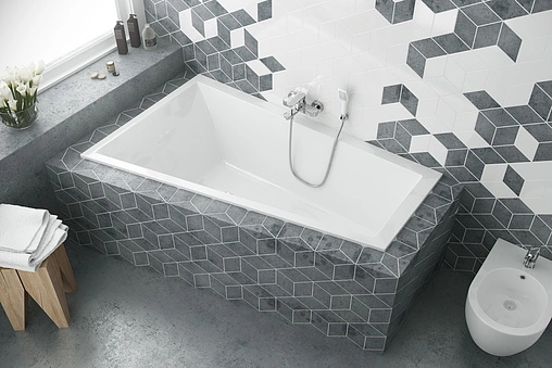 Ванна акриловая Excellent M-Sfera Slim 160x95 L WAEX.MSL16WHS