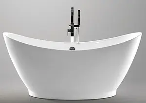 Ванна акриловая отдельностоящая Cerutti SPA Garda 172x76x78 B-7115, 3