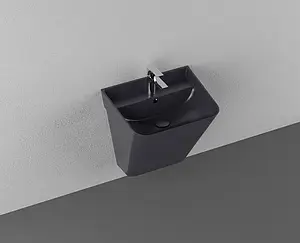 Раковина ISVEA Sott'Aqua 50 черный матовый 10SQ37002SV-2N, 3