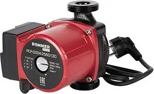 Насос циркуляционный Rommer Profi RATE 25/60-130 RCP-0004-2560130, 1