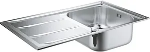 Мойка кухонная Grohe К400-86 нержавеющая сталь 31566SD0, 1