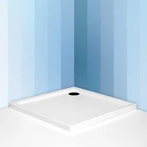 Поддон для душа акриловый низкий 1000x1000мм Roltechnik Flat Kvadro 8000120 Поддон для душа акриловый низкий 1000x1000мм Roltechnik Flat Kvadro 8000120, 3