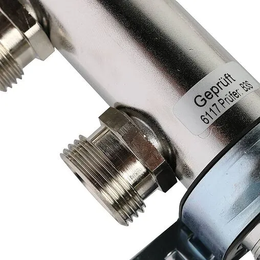 Группа коллекторная распределительная 7 отводов 1&quot;н/н x ¾&quot;ек Rehau HLV 11102091001