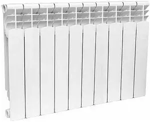 Радиатор алюминиевый 10 секций STI RUS (F) 500/100 Радиатор алюминиевый 10 секций STI RUS (F) 500/100, 1