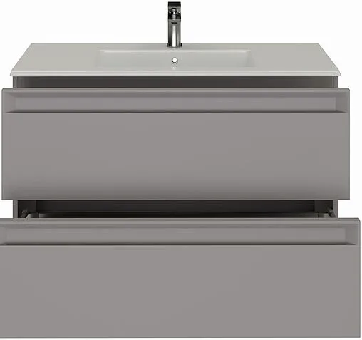 Тумба-умывальник подвесная Allen Brau Eclipse 2.0 80 платина 1.E1002.PGM 2.0+4.11025.20