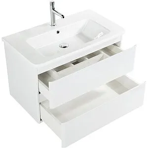 Тумба-умывальник подвесная BelBagno ALBANO-CER 105 Bianco Lucido ALBANO-CER-1050-2C-SO-BL+12105-KL, 3