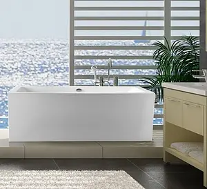 Ванна акриловая отдельностоящая Swedbe Vita 150x75 8825, 4