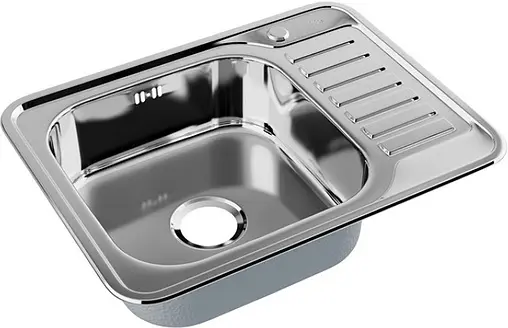 Мойка кухонная IDDIS Barse 65 L хром BAR65PLi77