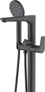 Смеситель для ванны напольный Aquatek Бетта чёрный матовый AQ1145MB Смеситель для ванны напольный Aquatek Бетта чёрный матовый AQ1145MB, 4